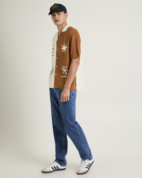 RUST MENS CLOTHING ARVUST SHIRTS - ARMS25264-ORG-S