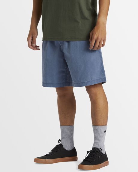 VINTAGE INDIGO MENS CLOTHING QUIKSILVER SHORTS - AQYWS03234-BPY0