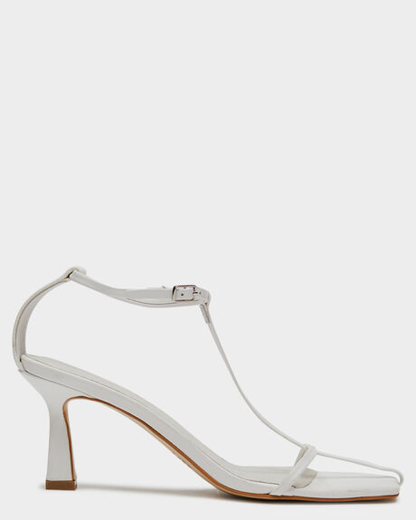 WHITE WOMENS FOOTWEAR SOL SANA HEELS - SS202S305WHI