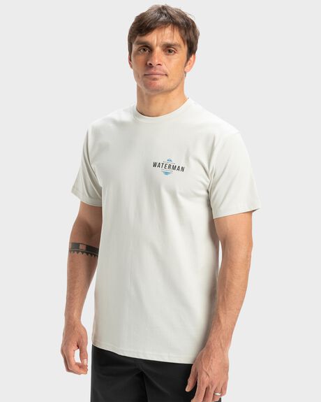 LUNAR ROCK MENS CLOTHING QUIKSILVER T-SHIRTS + SINGLETS - UQMZT03296-SFB0