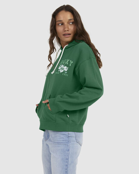 VERDENT GREEN WOMENS CLOTHING ROXY HOODIES - URJFT03190-GSJ0