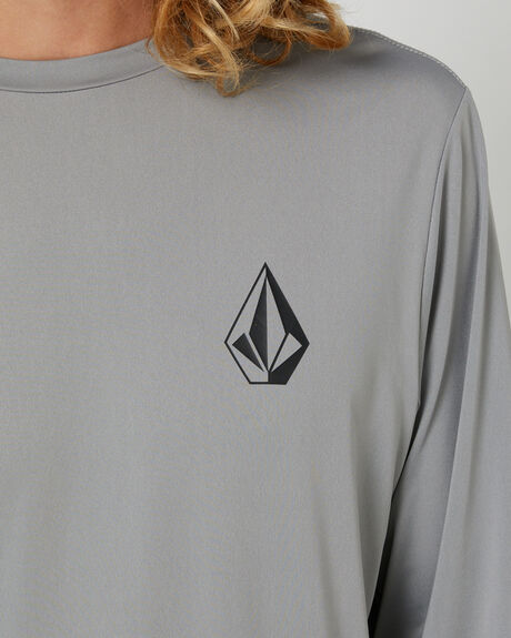 GREY SURF MENS VOLCOM RASHVESTS - A9302300GRY