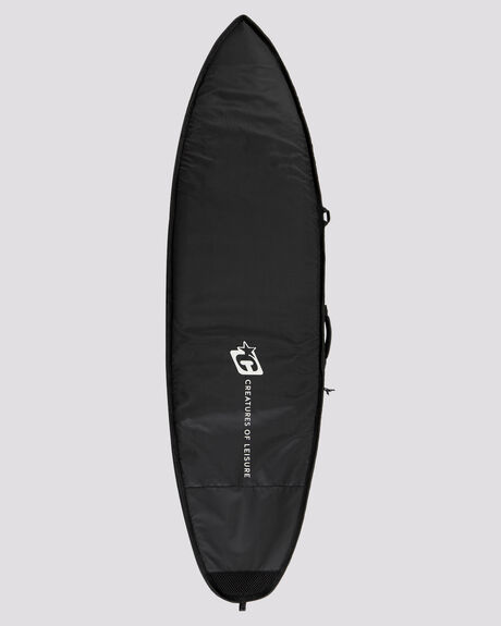 BLACK SILVER SURF ACCESSORIES CREATURES OF LEISURE BOARD COVERS - CSD21BKSI