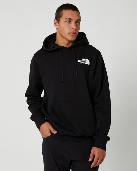 TNF BLACK / TNF WHITE MENS CLOTHING THE NORTH FACE HOODIES - NF0A7UNSKY4