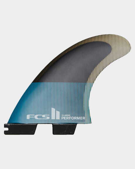 TEAL BLACK SURF ACCESSORIES FCS FINS - FPER-PC04-TS-RTEABK