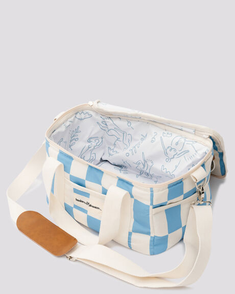 CLASSIC BLUE SPIRAL WOMENS ACCESSORIES BUSINESS AND PLEASURE CO BAGS - BPA-COO-SPR-BLU
