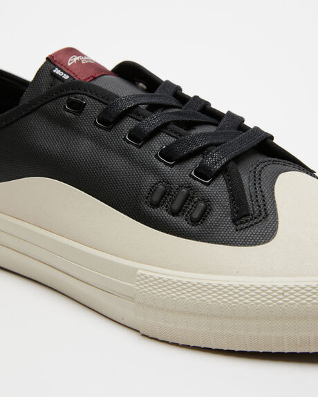 BLACK CREAM MENS FOOTWEAR GLOBE SNEAKERS - GBGILL20475