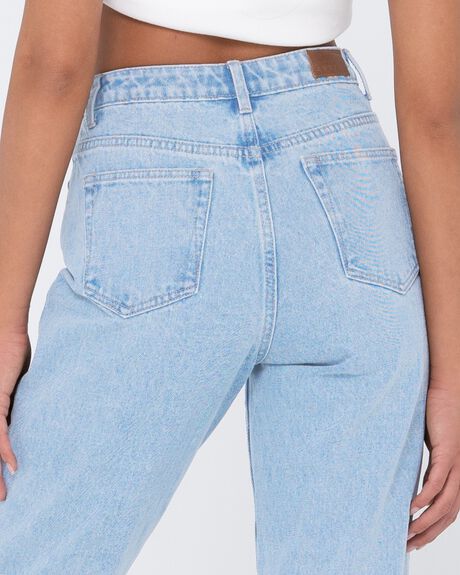SKY BLUE HEATHER WOMENS CLOTHING RUSTY JEANS - W23-PAL1343-SBH-10