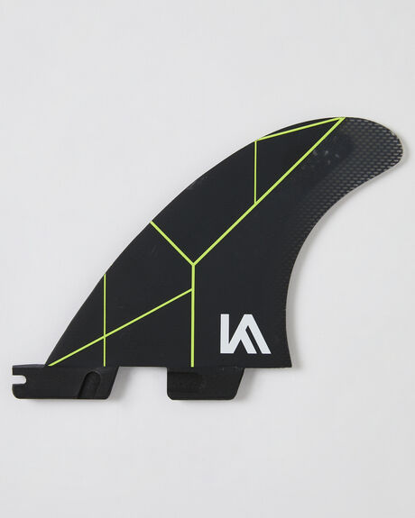 BLACK ACID SURF ACCESSORIES FCS FINS - FKAG-PC06-TS-RBAC