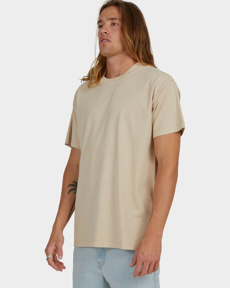 GOLDEN MENS CLOTHING BILLABONG BASIC TEES - UBYZT00162-GDN