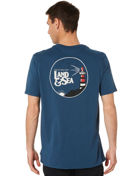 INDIGO MENS CLOTHING DEPACTUS GRAPHIC TEES - D5213003IND