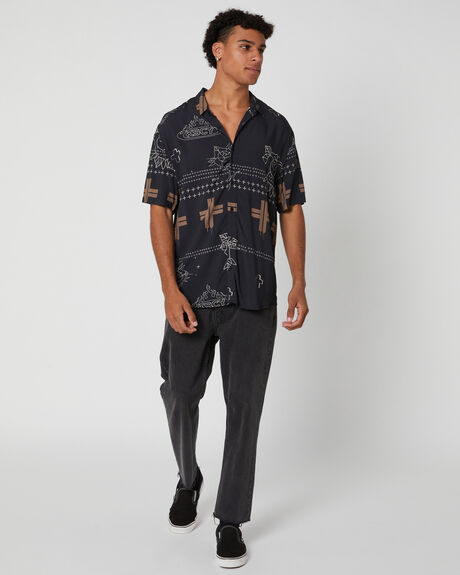 ANTHRACITE DOVE MENS CLOTHING KISS CHACEY SHIRTS - KC230720-ADOV