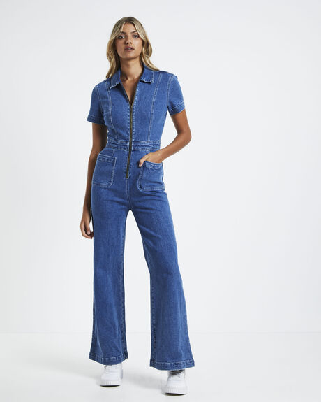 BLUEBLUE DUSK WOMENS CLOTHING INSIGHT PLAYSUITS + OVERALLS - 48392700026