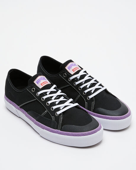 BLACK WHITE RAGE MENS FOOTWEAR GLOBE SNEAKERS - GBSURP20577