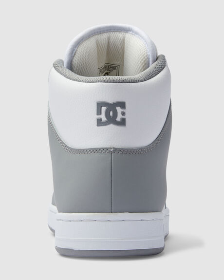 WHITE GREY MENS FOOTWEAR DC SHOES SNEAKERS - ADYS100743-WGY