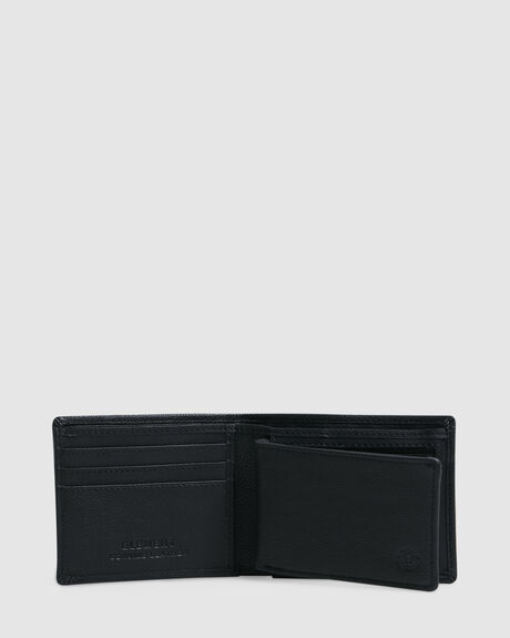FLINT BLACK MENS ACCESSORIES ELEMENT WALLETS - ULYAA00108-FBK