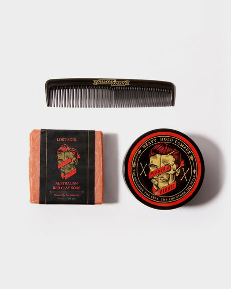 NATURAL HOME + BODY BODY MODERN PIRATE MENS GROOMING - LW045