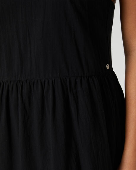 BLACK WOMENS CLOTHING RUSTY DRESSES - DRL1242-BLK