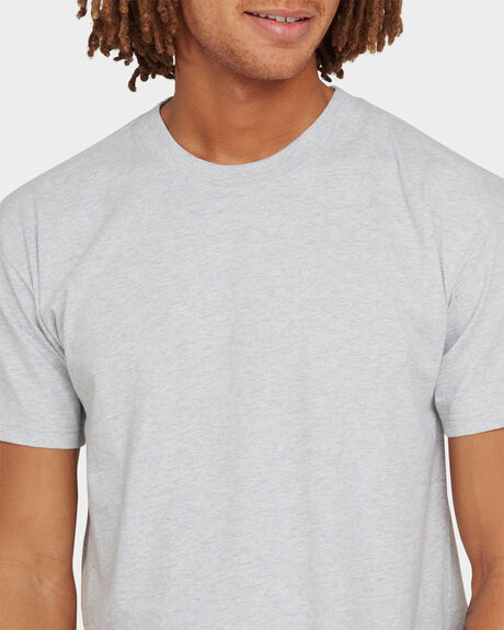 LIGHT GREY HEATHER MENS CLOTHING BILLABONG T-SHIRTS + SINGLETS - UBYZT00162-LGH