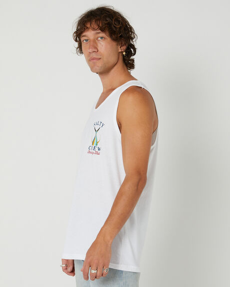 WHITE MENS CLOTHING SALTY CREW T-SHIRTS + SINGLETS - 20635013WHT