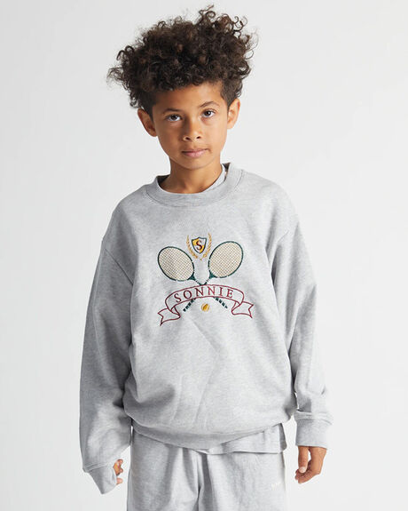 GREY KIDS BOYS SONNIE JUMPERS + JACKETS - KSWSS2111-22-4
