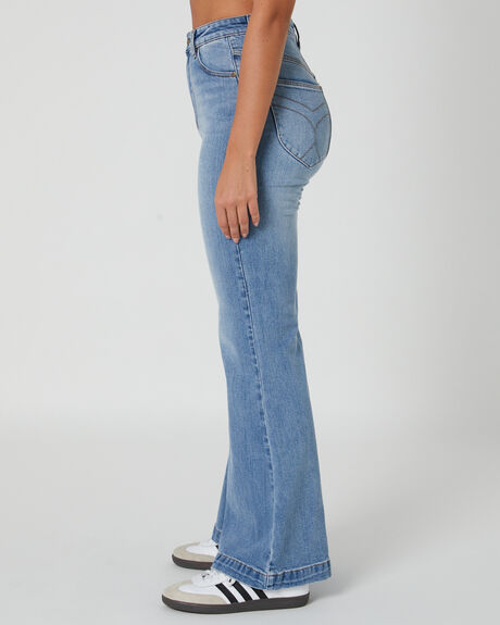 MID VINTAGE BLUE WOMENS CLOTHING ROLLAS JEANS - R41J49-6936