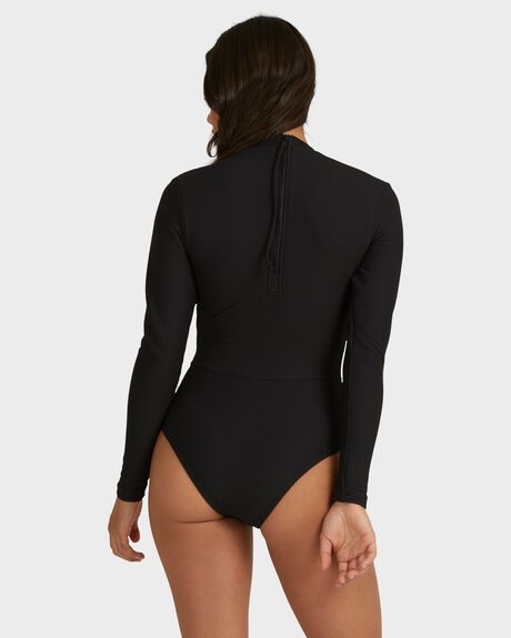 BLACK SURF WOMENS BILLABONG RASHVESTS - UBJWR00150-BLK