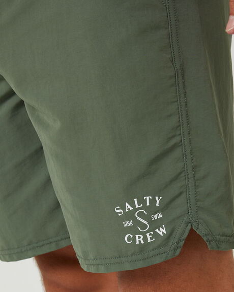 FATIGUE GREEN MENS CLOTHING SALTY CREW BOARDSHORTS - 30335089FTGGRN