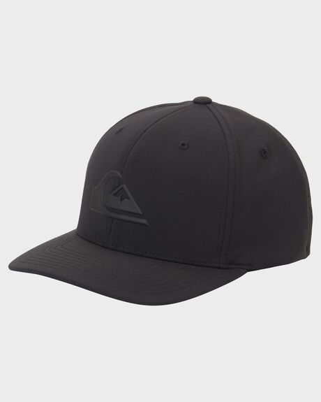 TRUE BLACK MENS ACCESSORIES QUIKSILVER HEADWEAR - AQYHA04614-KVJ3