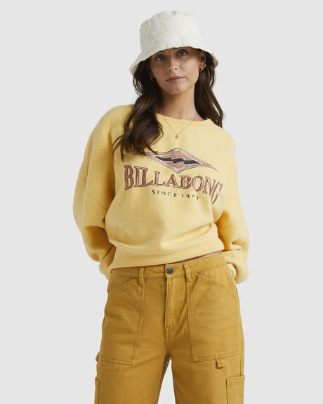 CORNSILK WOMENS CLOTHING BILLABONG JUMPERS - UBJFT00229-YGG0