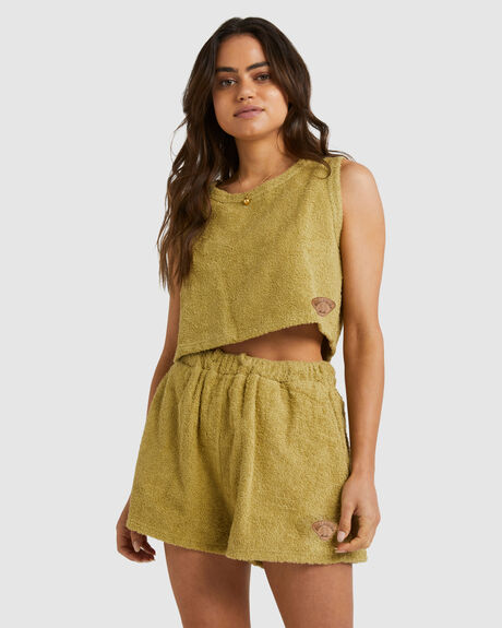 HEMP WOMENS CLOTHING BILLABONG T-SHIRTS + SINGLETS - UBJWT00192-YLV0