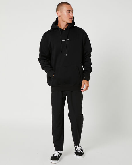 BLACK MENS CLOTHING RIVVIA PROJECTS HOODIES - RFL-23101BLK