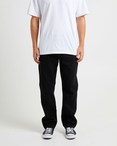 BLACK MENS CLOTHING ROLLAS JEANS - GPM0001445-DNM-28