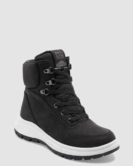 BLACK WOMENS FOOTWEAR ROXY BOOTS - ARJB700703-BL0