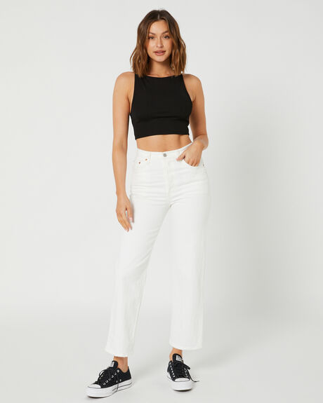BLACK WOMENS CLOTHING SWELL SINGLETS - S8231271__BLK