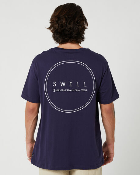 NAVY MENS CLOTHING SWELL T-SHIRTS + SINGLETS - SWMS24161NVY