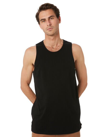 Swell All Day Singlet - Black | SurfStitch