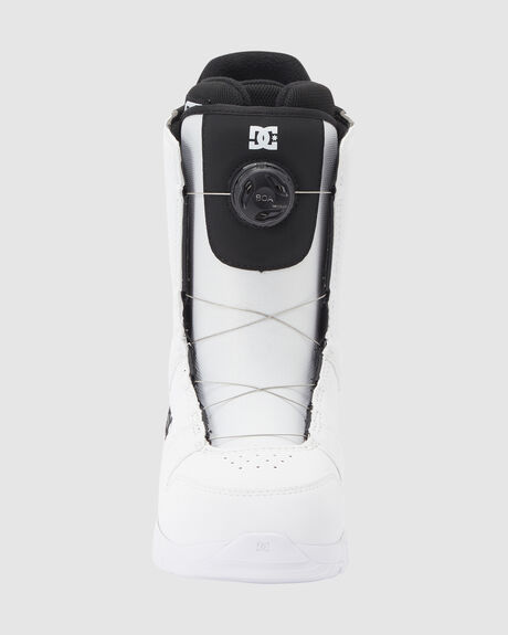 WHITE BLACK PRINT SNOW WOMENS DC SHOES SNOWBOARD BOOTS - ADJO100031-TBP