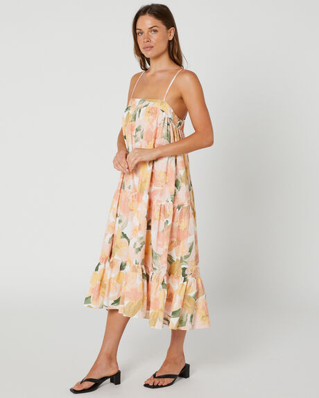 MALLORCA FLORAL WOMENS CLOTHING GIRL AND THE SUN DRESSES - GS493DMLCF