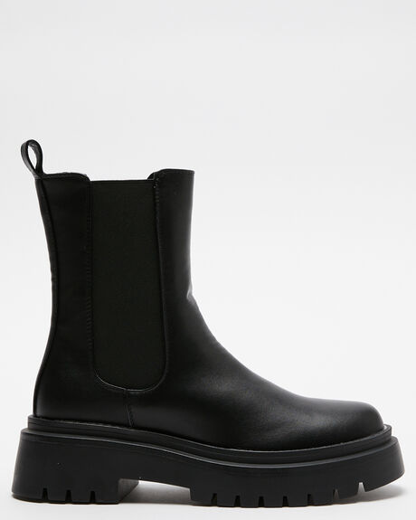 BLACK WOMENS FOOTWEAR BILLINI BOOTS - B1374-BLK