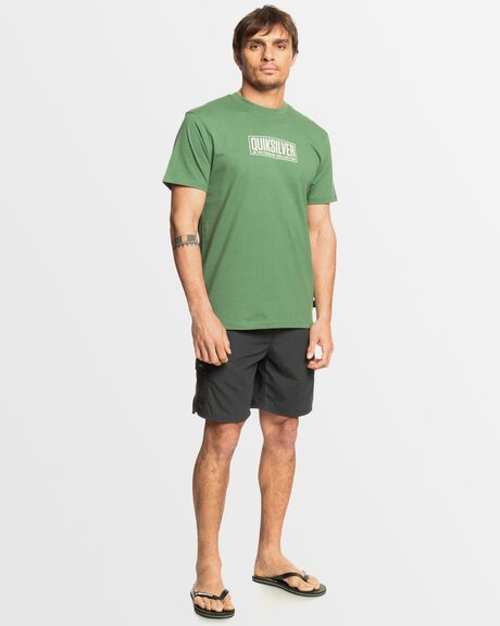 MYRTLE MENS CLOTHING QUIKSILVER T-SHIRTS + SINGLETS - UQMZT03275-GPM0