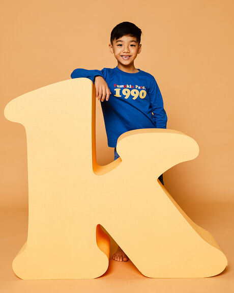 BLUE KIDS GIRLS PUMPKIN PATCH TOPS - 20TB7002TBLUE