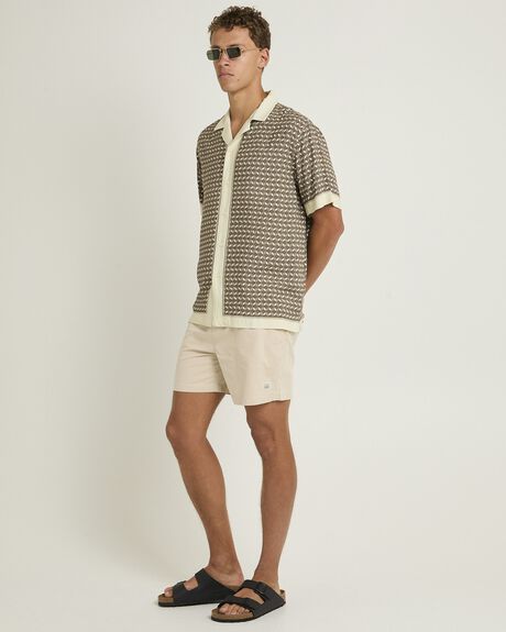 BROWN MENS CLOTHING ARVUST SHIRTS - ARMS25226-BRN