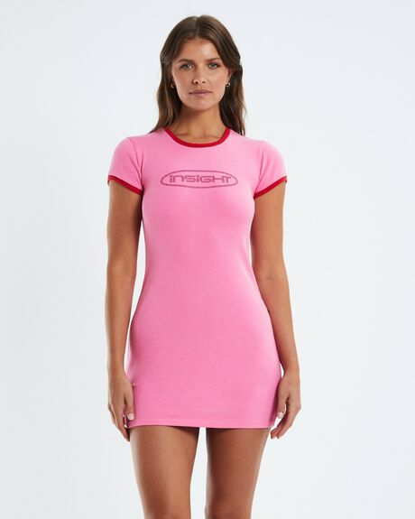 PINK WOMENS CLOTHING INSIGHT DRESSES - 52436400026