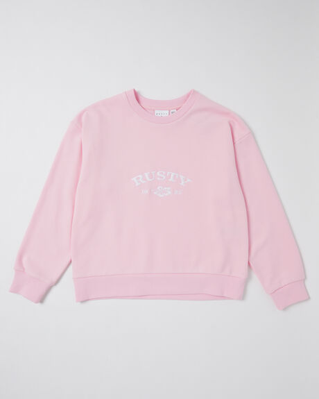 SOFT ORCHID KIDS YOUTH GIRLS RUSTY JUMPERS + HOODIES - FTG0026.SOC