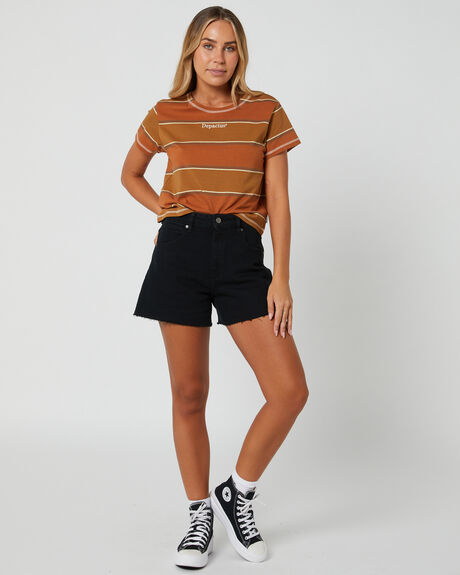 STRIPE WOMENS CLOTHING DEPACTUS T-SHIRTS + SINGLETS - DEWS24345STR