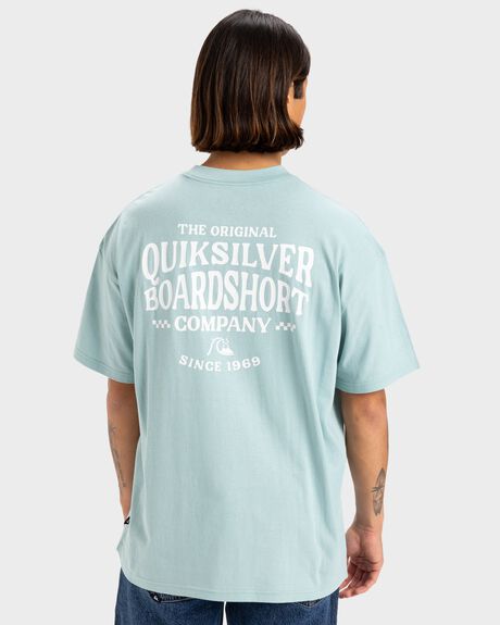 AQUIFER MENS CLOTHING QUIKSILVER T-SHIRTS + SINGLETS - UQYZT05514-BGW0