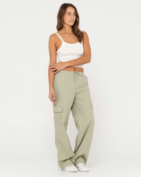 FADED PISTACHIO WOMENS CLOTHING RUSTY PANTS - W24-PAL1367-FPS-10