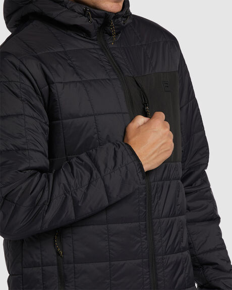 BLACK MENS CLOTHING BILLABONG JACKETS - ABYJK00162-BLK