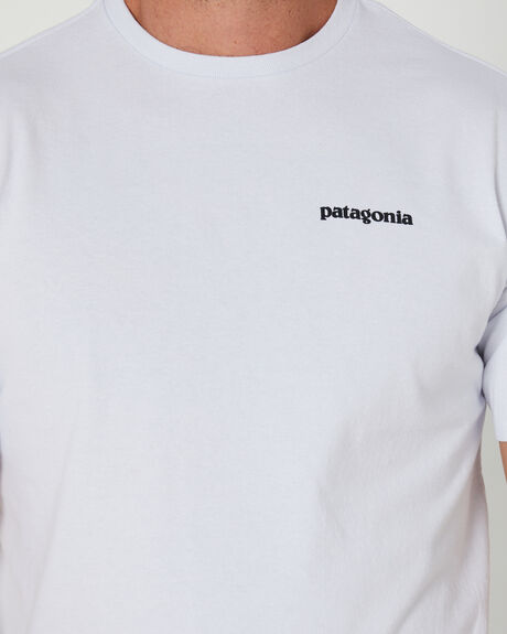 WHITE MENS CLOTHING PATAGONIA GRAPHIC TEES - 38504WHI